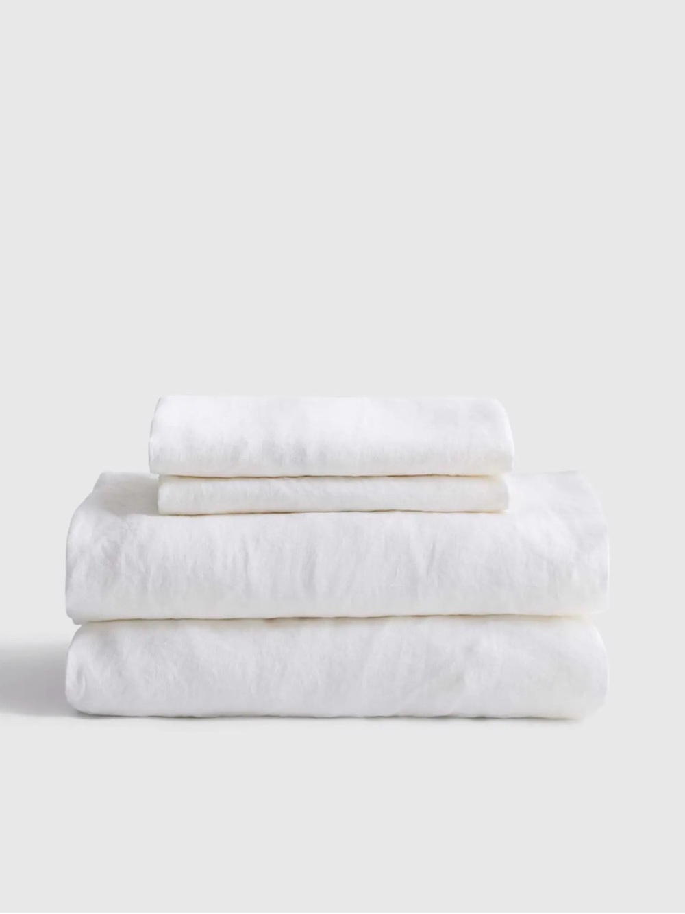 Quince European Linen Sheet Set - Twin XL - White